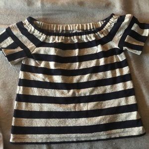 100% cotton off the shoulder Madewell shirt